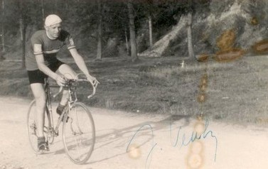 W trasie | Bieg kolarski Warszawa - Praga - Warszawa, rok 1950.