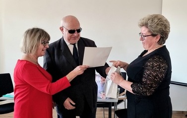 Uhonorowani Złotą Odznaką Zasłużony dla PZN OM 32