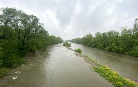 Sytuacja hydrologiczna w gminie Kęty: Aktualnie zagrożeń brak 1