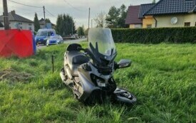 KPP Oświęcim. Wypadek śmiertelny Kęty 8.04.2024 1