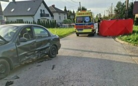 KPP Oświęcim. Wypadek śmiertelny Kęty 8.04.2024