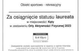 Korty z nagrodą Orły Aktywności Fizycznej 2023 1