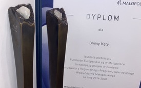 Dwie nagrody dla Gminy Kęty za najlepsze projekty wykorzystujące unijne fundusze 1