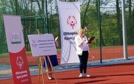  3 w Kętach wspierają Regionalny Mityng Lekkoatletyczny Olimpiad Specjalnych 4