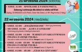 Wrześniowy rozkład jazdy Gminnej Biblioteki Publicznej im. Ambrożego Grabowskiego 1