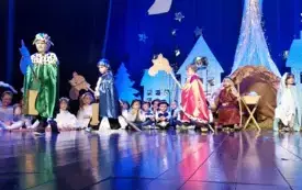 Jasełka połączone z Dniem Babci i Dziadka w SPWP nr 1 w Kętach 1