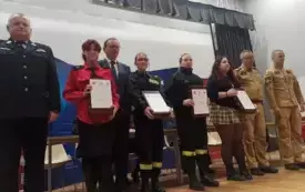Marta Brońka z MDP Kęty Podlesie z drugą lokatą wojew&oacute;dzkiego etapu Og&oacute;lnopolskiego Strażackiego Konkursu Plastycznego 6
