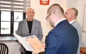 Emilia Stojek uhonorowana przez Burmistrza Gminy Kęty 5