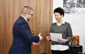 Emilia Stojek uhonorowana przez Burmistrza Gminy Kęty 8