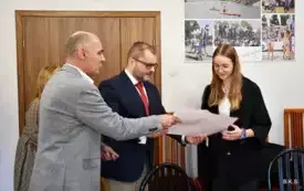 Emilia Stojek uhonorowana przez Burmistrza Gminy Kęty 11