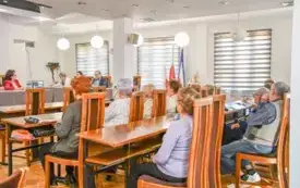 VIII sesja III Kadencji Miejskiej Rady Senior&oacute;w w Kętach 24
