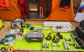 Jednostki doposażone w sprzęt ratowniczy zrealizowały ćwiczenia taktyczno-operacyjne 42