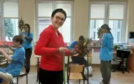 Wolontariusze z Kęt Podlesia na wielkanocnych warsztatach 8