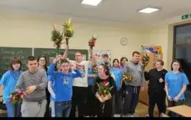 Wolontariusze z Kęt Podlesia na wielkanocnych warsztatach 9