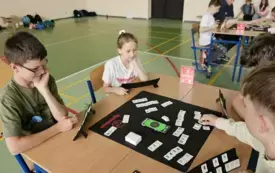 Wysokie miejsce drużyny z Bulowic w II Małopolskich Mistrzostwach Szk&oacute;ł w Rummikub 6