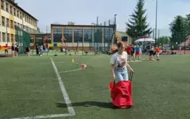 Impreza sportowo-rekreacyjna z okazji Dnia Dziecka w SP w Nowej Wsi 3