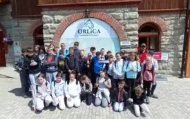 Wycieczka w Pieniny uczni&oacute;w klasy 4a i 6a 6