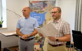 Finalistki Krajowego Czw&oacute;rboju Lekkoatletycznego uhonorowane przez Burmistrza Gminy Kęty 11