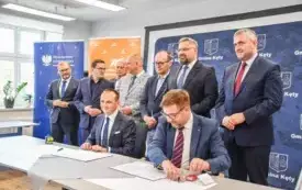 Podpisanie umowy na kolejny odcinek BDI 6