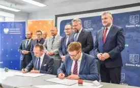 Podpisanie umowy na kolejny odcinek BDI 9
