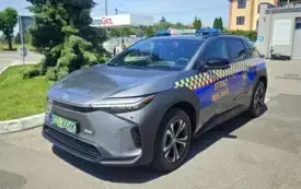 Straż Miejska w Kętach z nowym pojazdem elektrycznym 9