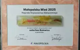 Bulowice w gronie laureat&oacute;w konkursu &bdquo;Małopolska Wieś 2025&rdquo;! 1