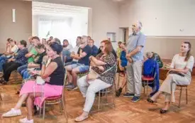 Zebranie wiejskie w Łękach - relacja 5