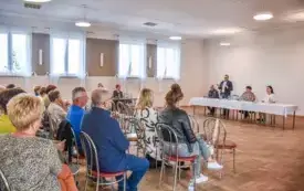 Zebranie wiejskie w Łękach - relacja 8
