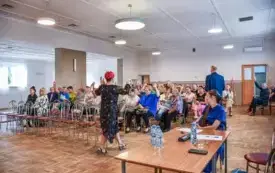 Zebranie wiejskie w Łękach - relacja 12