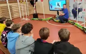 Kampania &bdquo;Kolejowe ABC&rdquo; w naszej szkole ZSP nr 3 - Kęty Podlesie  3
