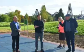 Wyremontowany plac zabaw w Witkowicach otwarty!  11