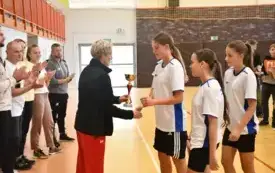 Zawody o Puchar Burmistrza w koszyk&oacute;wkę dla szk&oacute;ł podstawowych rozegrane 12