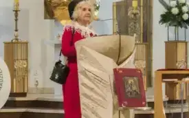 Uroczyste obchody Święta Niepodległości na kęckim Rynku 4