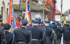 Uroczyste obchody Święta Niepodległości na kęckim Rynku 33