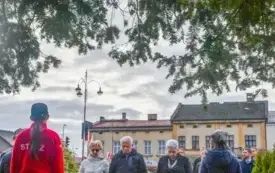 Uroczyste obchody Święta Niepodległości na kęckim Rynku 96