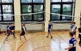 Wicemistrzowie w Powiatowych Igrzyskach Dzieci w Koszyk&oacute;wce 3x3 Chłopc&oacute;w 11