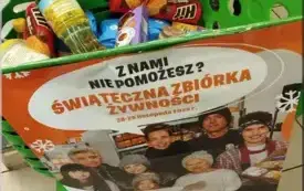 Uczniowie z Nowej Wsi przeprowadzili Świąteczną Zbi&oacute;rkę Żywności 9