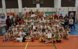 V miejsce drużyny z SP 2 Kęty w Małopolskich Igrzyskach Dzieci w Grach i Zabawach &bdquo;Mały Mistrz&rdquo; 4