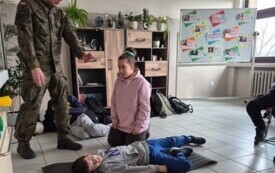 &bdquo;Edukacja z wojskiem&rdquo; w Szkole Podstawowej w Nowej Wsi 2