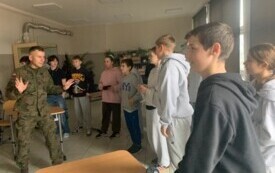 &bdquo;Edukacja z wojskiem&rdquo; w Szkole Podstawowej w Nowej Wsi 3