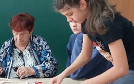 Warsztaty Świąteczne pełne ciepła i radości - spotkanie z seniorami 9