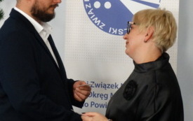 Spotkanie opłatkowe członk&oacute;w i sympatyk&oacute;w Polskiego Związku Niewidomych Koła Powiatowego w Kętach 17