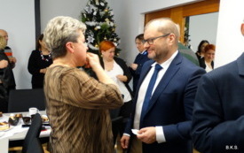 Spotkanie opłatkowe członk&oacute;w i sympatyk&oacute;w Polskiego Związku Niewidomych Koła Powiatowego w Kętach 18