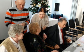 Spotkanie opłatkowe członk&oacute;w i sympatyk&oacute;w Polskiego Związku Niewidomych Koła Powiatowego w Kętach 31