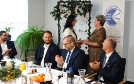 Spotkanie opłatkowe członk&oacute;w i sympatyk&oacute;w Polskiego Związku Niewidomych Koła Powiatowego w Kętach 49
