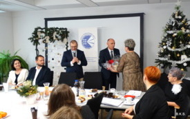 Spotkanie opłatkowe członk&oacute;w i sympatyk&oacute;w Polskiego Związku Niewidomych Koła Powiatowego w Kętach 59
