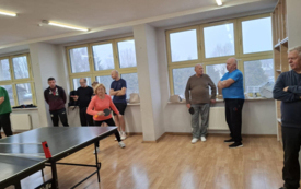 Wielopokoleniowy ping-pong w Domu Kultury w Kętach 4
