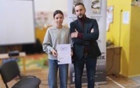Spotkania literackie w Szkole Podstawowej w Bielanach 1