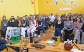 Spotkania literackie w Szkole Podstawowej w Bielanach 5