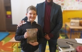 Spotkania literackie w Szkole Podstawowej w Bielanach 8